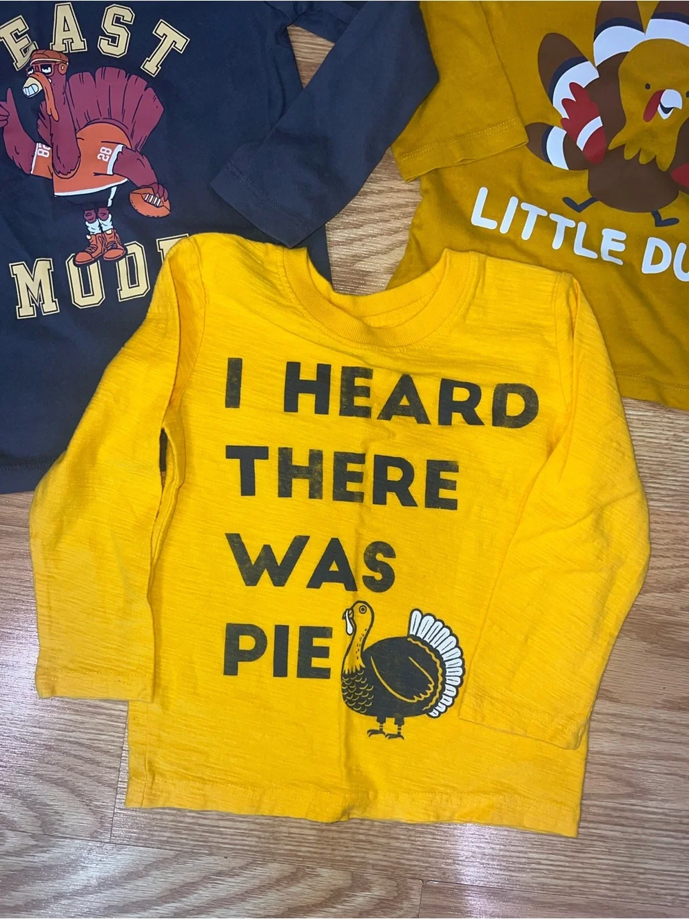 Thanksgiving Graphic Long-Sleeve Tees Bundle